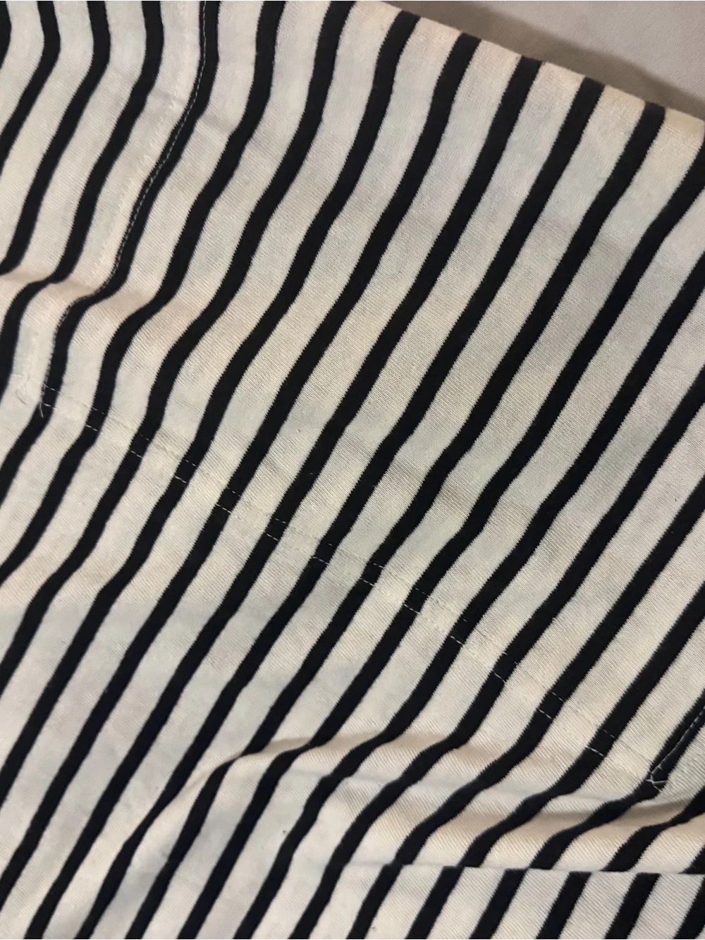 Free People Black & White Striped Maxi Dress